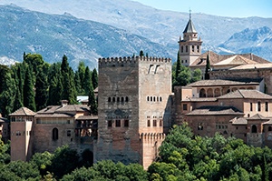Palats vid Alhambra