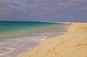 Strand på Kap Verde
