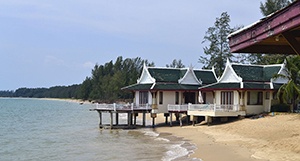 Bungalow vid stranden