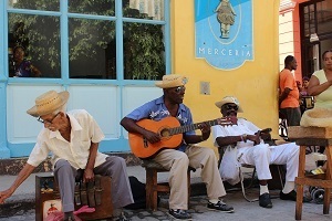 Musiker på Kuba