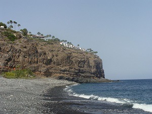 Strand på La Gomera