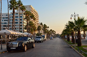 Strandpromenad Larnaca