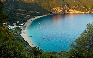Lisnos beach