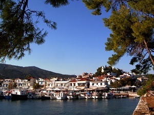 Skiathos hamn