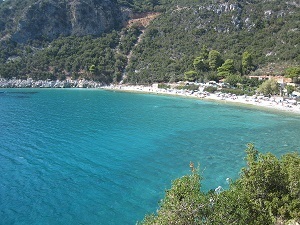 Skopelos havsstrand