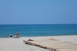 Strand på Kreta